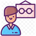 Optician Male Icon