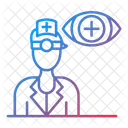 Optician Male Doctor Vision Icon