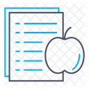 Nutrition Assessment Diet Review Icon Dietary Analysis Icon