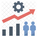 Optimierung Entwicklung Geschaft Symbol