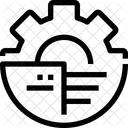 Analyse Prozess Optimierung Symbol