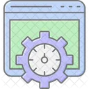 Optimisation Lineaire Couleur Icone Icône