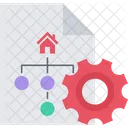 Site Structure Optimisation Icône