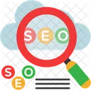 Optimisation Des Moteurs De Recherche Seo Site Web Icône