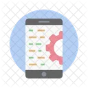 Developpement De Logiciels Developpement Dapplications Parametres Mobiles Icon