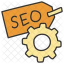 Balise Seo Seo Optimisation Icône