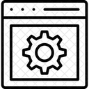 Connexion Developpement Optimisation Icône