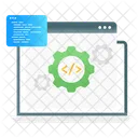 Optimizacion De Codigo Codificacion Web Codificacion Html Icono