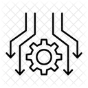 Optimizacion De Engranajes Transformacion De Engranajes Optimizacion Icono