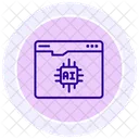 Optimización de IA  Icono