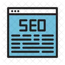 Navegador Seo Web Icono