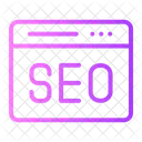 Optimización de motores de búsqueda  Icono