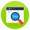 Optimización de motores de búsqueda  Icono