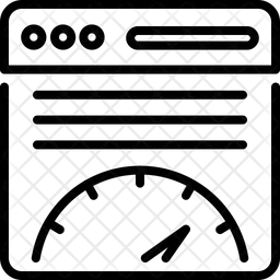 Optimización de la velocidad de la página  Icono