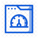 Sitio Web SEO Marketing Icono