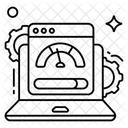 Optimización de la velocidad web  Icono