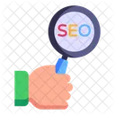 Busqueda SEO Optimizacion De Motores Icono