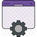 Optimización del sitio web  Icono