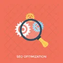 SEO Optimizacion Busqueda Icono