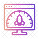 Optimización del sitio web  Icono