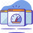 Web Optimizacion Velocidad Icono