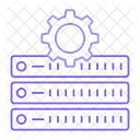 Servidor Almacenamiento Configuracion Icono