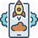 Optimization Mobile Startup Icon