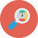 Optimization Magnifier Seo Icon