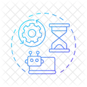 最適化と自動化  アイコン