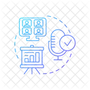Work Remote Meeting Icon