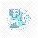 Work Remote Meeting Icon