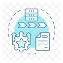 Optimizing Data Governance Icon