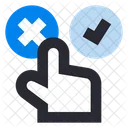 Customer Review Feedback Options Icon