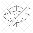 Optometrie Sehkraft Pflege Symbol