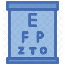 Optometrie Sehtest Sehtest Symbol