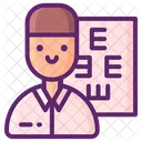 Optometrist Male Icon