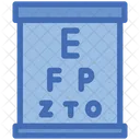 Optometry Vision Test Eye Test Icon