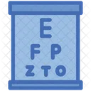 Optometry Vision Test Eye Test Icône