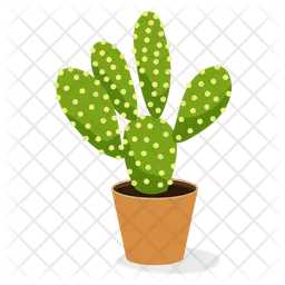 Opuntia Houseplant  Icon