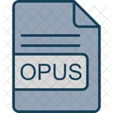 Opus Fichier Format Icon