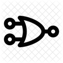 Or Gate Logic Gates Icon