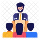 Podio Tribuna Discurso Icono
