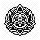 Orakeldeck Motiv Mandala Symbol