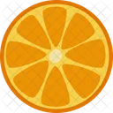 Orange Citrus Fruit Icon