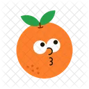 Character Orange Ignore Icon