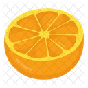 Orange Fruit Edible Icon