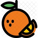 Orange Healthy Nutrition Icon