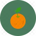 Orange Obst Essen Icon