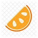 Orange Slice Sweet Icon