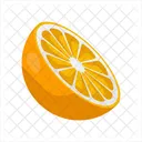 Orange Slice Oranges Icon